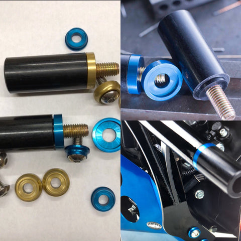 Santoro Slider Chachos for 1 1/4" Crash Bars